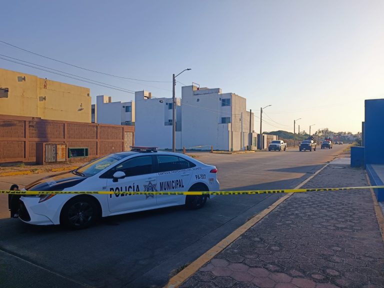 Abandonan cuerpo en la colonia El Tesoro de Coatzacoalcos