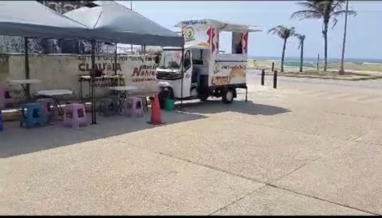 Reubicarán remolques del malecón por remodelación en Coatzacoalcos