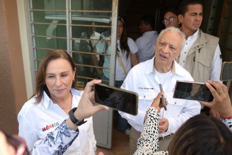 Rocío Nahle supervisa instalaciones de Pemex en Coatzacoalcos y reitera compromiso con elecciones libres en Veracruz