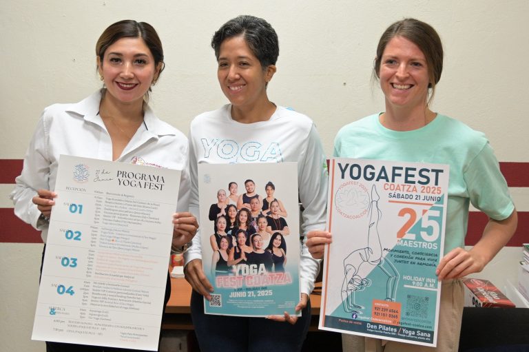 Se prepara Coatzacoalcos para la segunda edición del ‘Yoga Fest 2025’