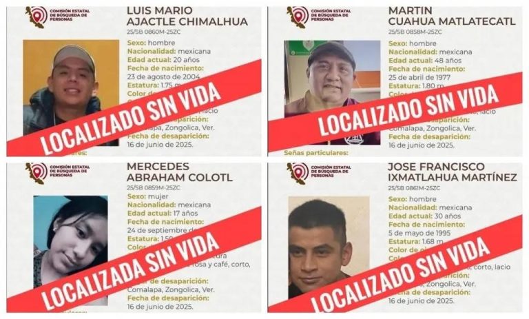 Restos hallados en orillas del río Blanco eran de integrantes de un centro de rehabilitación en Zongolica