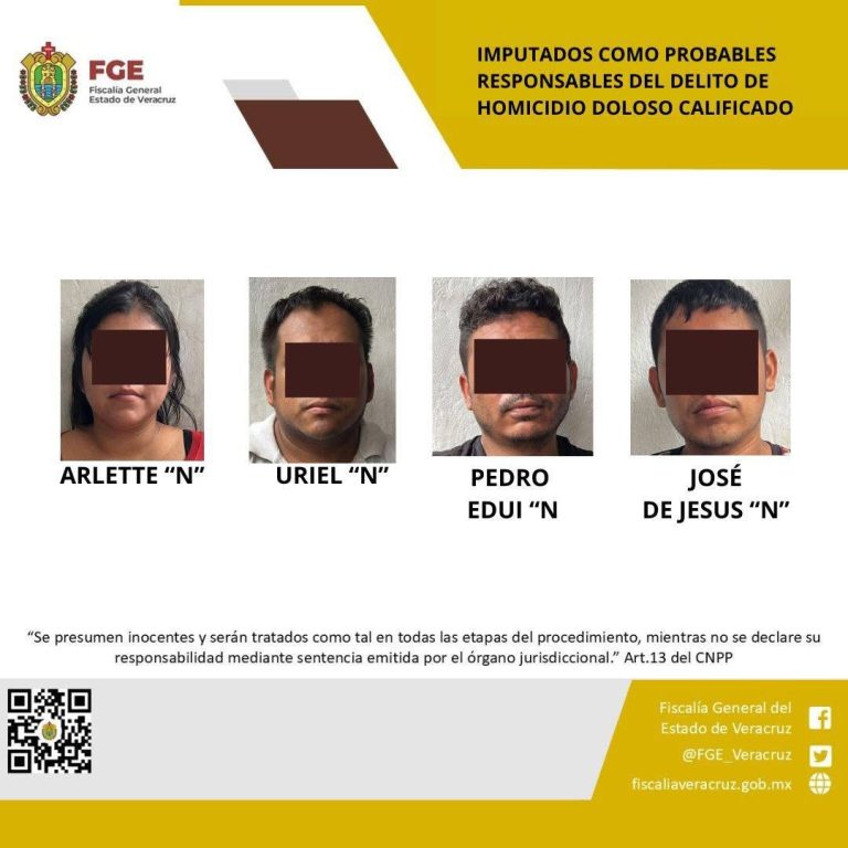 Imputados cuatro integrantes de célula delictiva ligada al “Doble Cero”