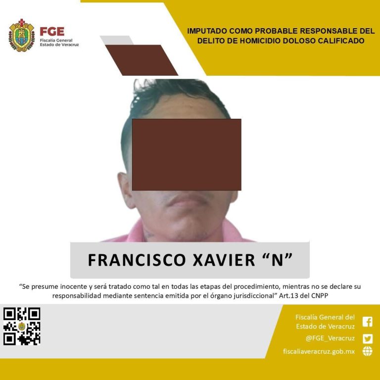 Imputan a Francisco Xavier “N”, integrante del grupo delictivo de “El Doble Cero”