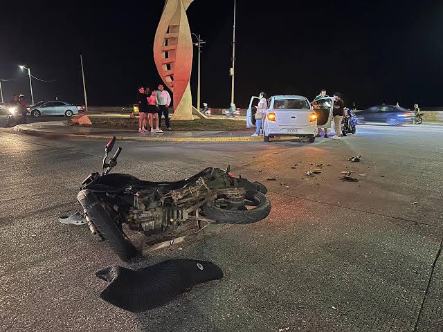 Repartidores en motocicletas, siempre a las “prisas”; encabezan los accidentes en Coatzacoalcos