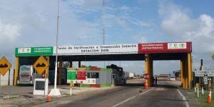 Ganaderos evaden en las casetas fitosanitarias para no perder tiempo