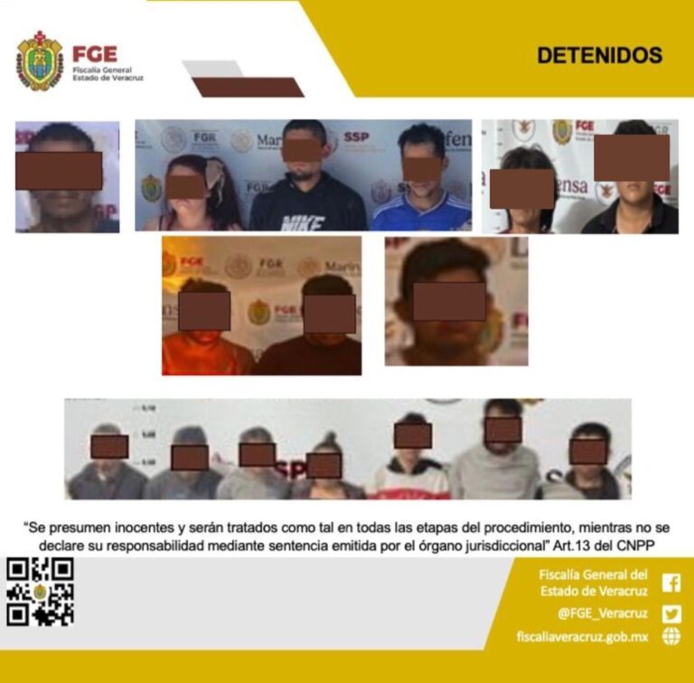 Realizan cateos en Coatzacoalcos; seis detenidos