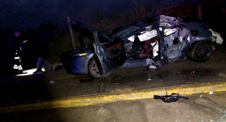 Tragedia: un muerto deja accidente automovilístico en malecón de Coatzacoalcos