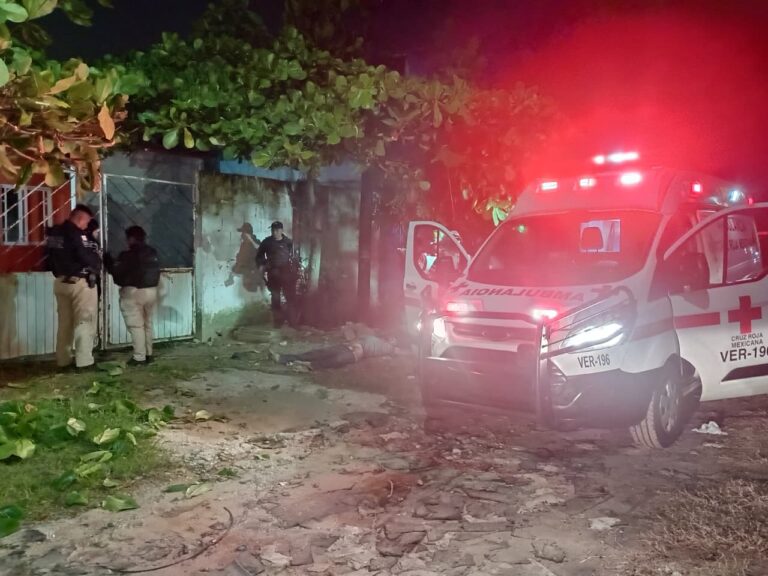 Riña entre una pareja dejó un muerto en la colonia San Silverio de Coatzacoalcos