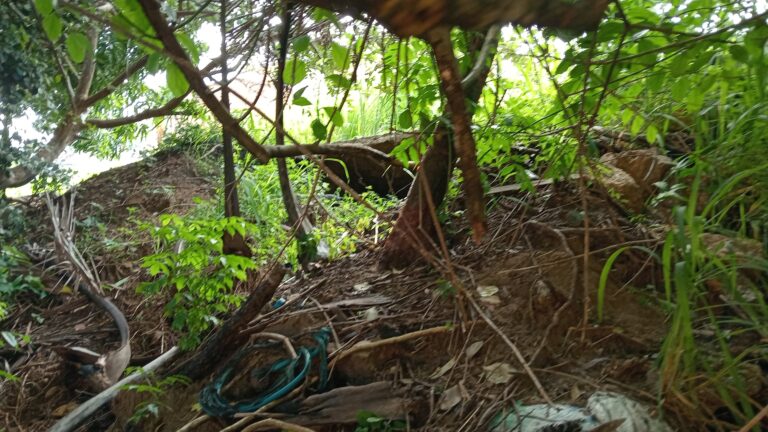 Ruptura de canal en Coatzacoalcos inunda viviendas; vecinos de Puerto México denuncian falta de limpieza