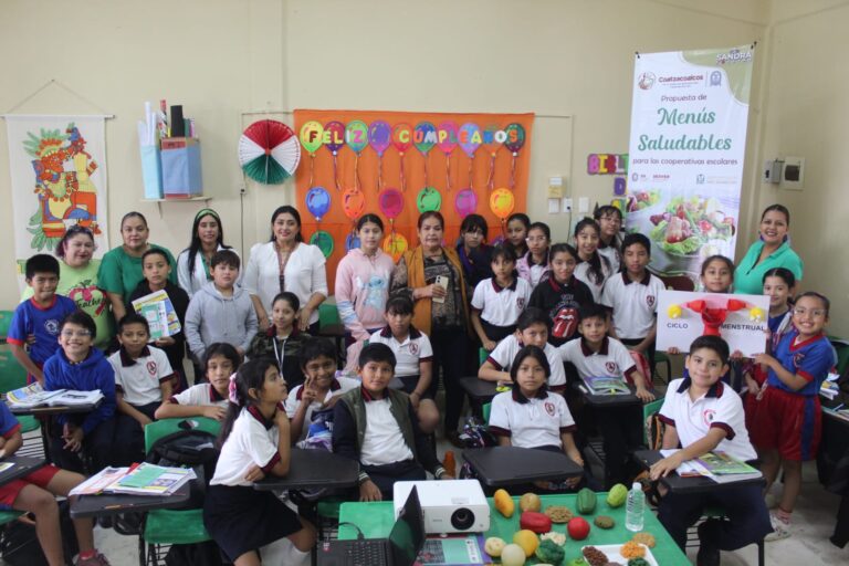 Fomentan hábitos saludables con jornada informativa en la primaria Tlacaélel
