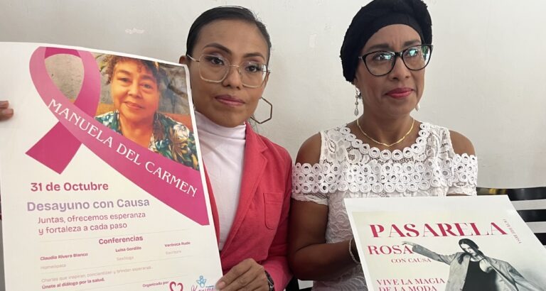 Cáncer de mama convierte el dolor en mensaje de lucha y esperanza para Luvia