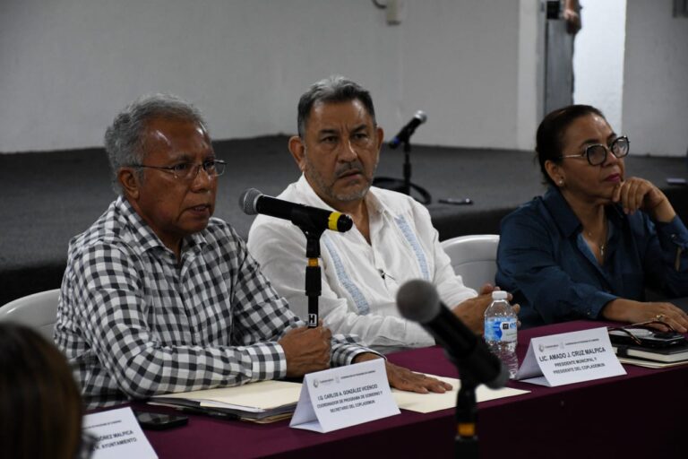 Concluye la XVI Sesión del COPLADEMUN en Coatzacoalcos