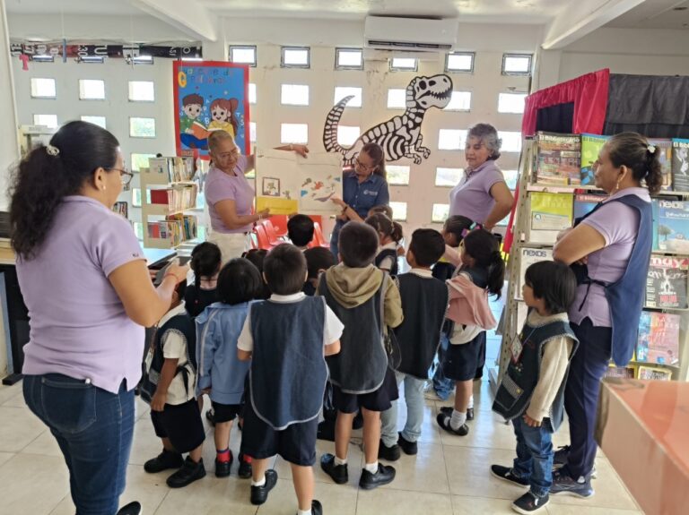 Celebra CADI Puerto México el Día Nacional del Libro con actividades para fomentar la lectura en la niñez