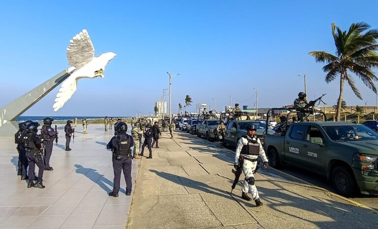 Refuerzan seguridad en Coatzacoalcos con operativo, tras hechos violentos