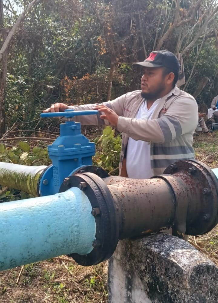 Garantiza CMAS el suministro de agua con mantenimiento en pozos de abastecimientos