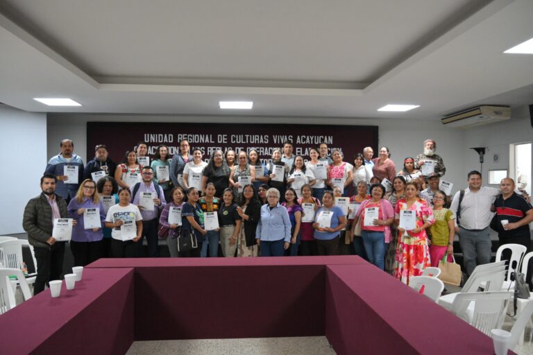 Fortalecen en Coatzacoalcos la política cultural con capacitación rumbo al PACMyC 2026