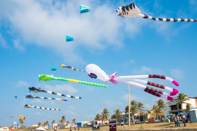 Colores, viento y tradición: Papalote Coatza 2026 llena de vida el malecón todo el fin de semana
