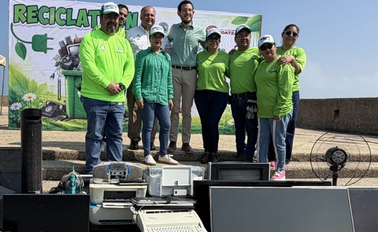 Urge disposición adecuada de residuos electrónicos en Coatzacoalcos; 60% termina en el basurero