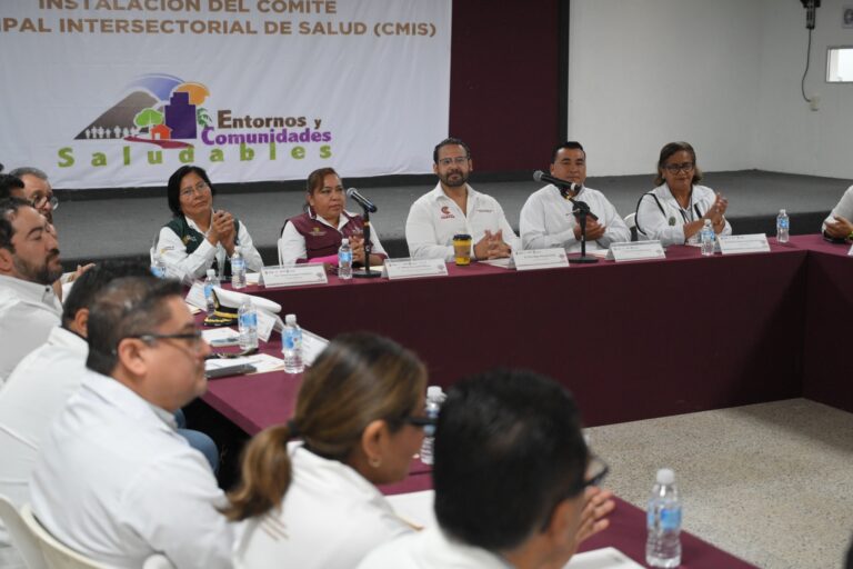 Instala Gobierno de Coatzacoalcos Comités de Salud con enfoque en resultados y acción operativa
