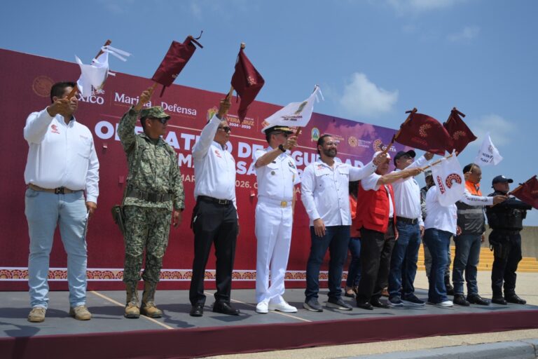 Arranca en Coatzacoalcos Operativo de Semana Santa 2026 con despliegue de más de 500 elementos