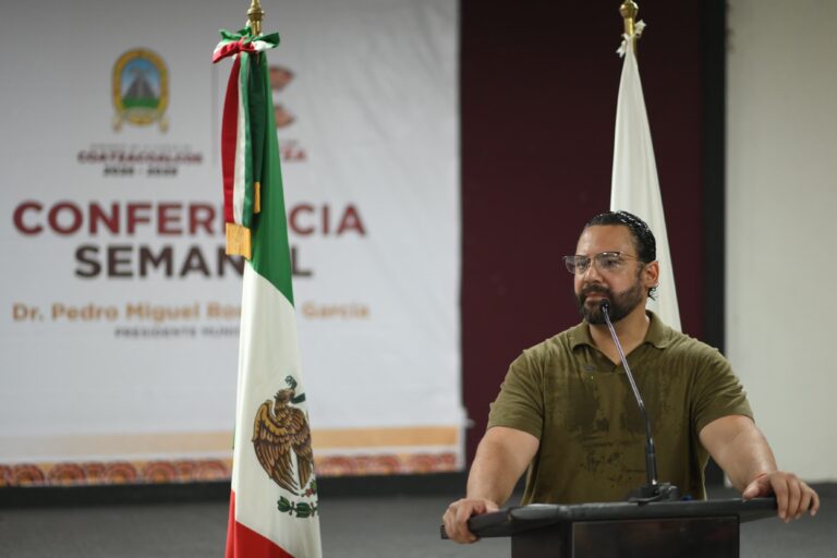 “Tengan confianza”: informa Pedro Miguel Rosaldo detenciones y avances en materia de seguridad