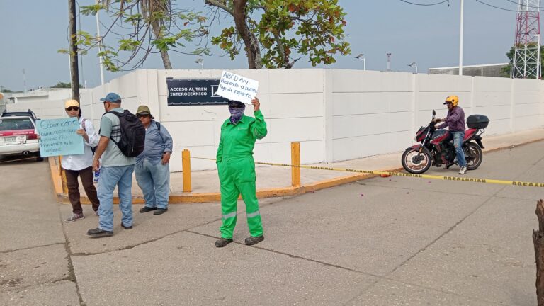 Trabajadores de la CTM exigen el pago de utilidades en el Corredor Interoceánico