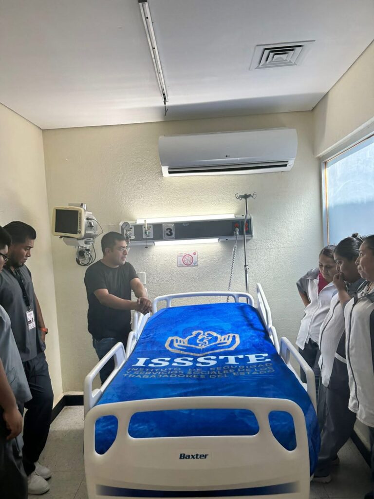 Refuerzan equipamiento médico en la Clínica Hospital del ISSSTE en Coatzacoalcos tras reclamos ciudadanos