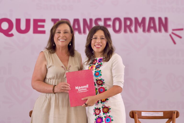 Diputada Naomi Santos rinde cuentas al distrito de Minatitlán